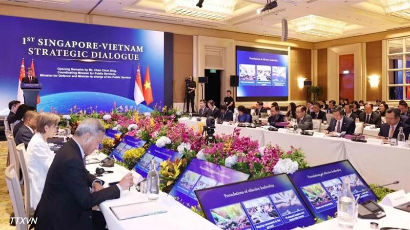 Tuyên bố chung Việt Nam - Singapore về Chiến lược Kết nối công nghệ