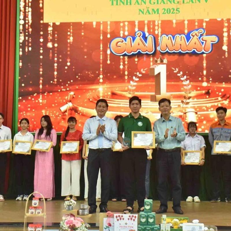 Hội thi Khởi nghiệp đổi mới sáng tạo tại tỉnh An Giang lần thứ V, năm 2025