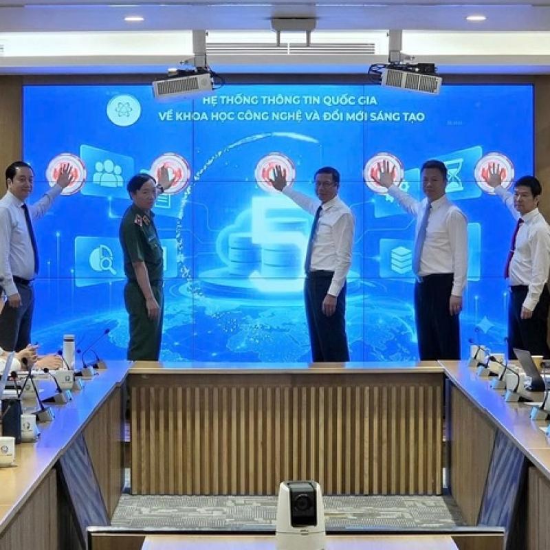 Ra mắt Hệ thống Thông tin quốc gia về khoa học, công nghệ và đổi mới sáng tạo