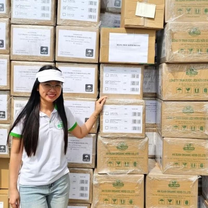 Khởi nghiệp xanh, đưa dược liệu Việt sang thị trường Mỹ