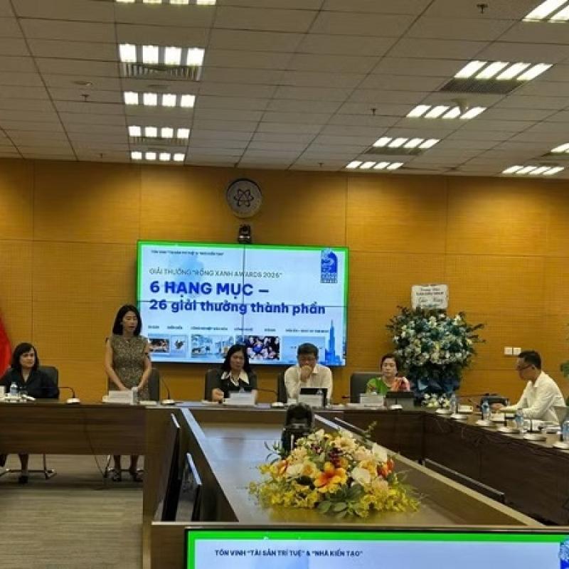 Công bố Giải thưởng Việt Nam Rồng Xanh