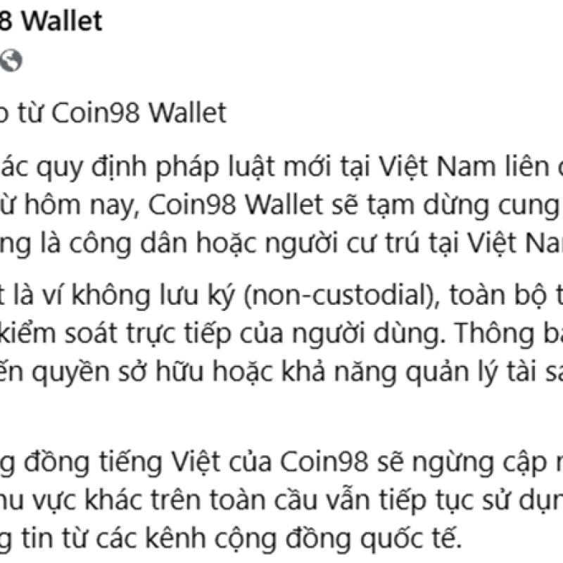 Hai start-up tài sản số bất ngờ thông báo "dừng phục vụ" tại Việt Nam, vì sao?