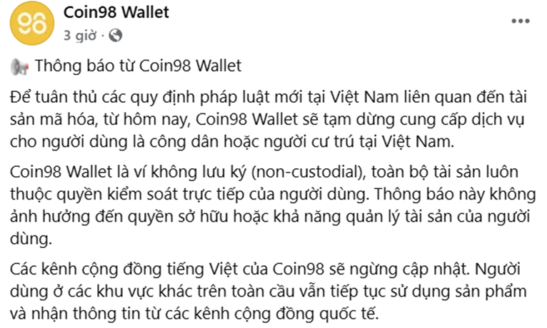 Hai start-up tài sản số bất ngờ thông báo "dừng phục vụ" tại Việt Nam, vì sao?