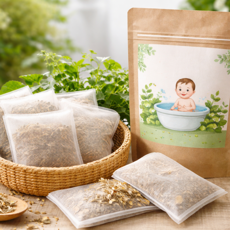 Nước tắm thảo dược cho bé – Ý tưởng khởi nghiệp từ giá trị truyền thống