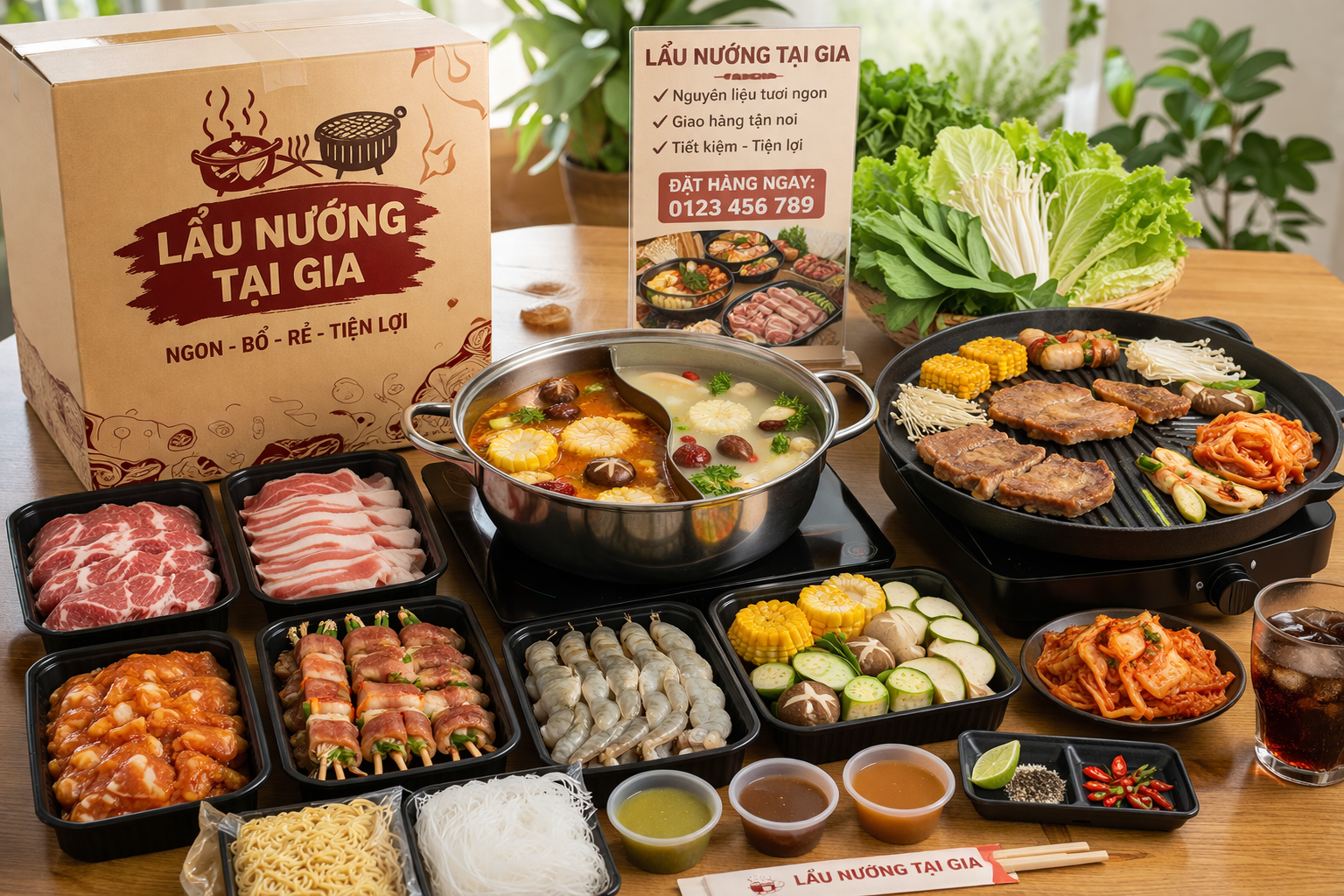 Lẩu nướng tại gia – Xu hướng khởi nghiệp mới trong thời đại bận rộn