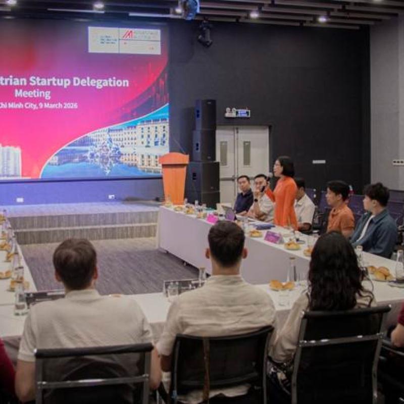 Startup Áo tìm cơ hội hợp tác công nghệ và mở rộng thị trường tại Việt Nam