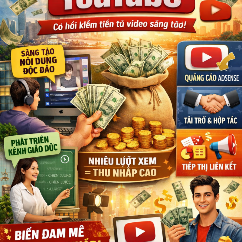 Làm video đăng tải lên youtube