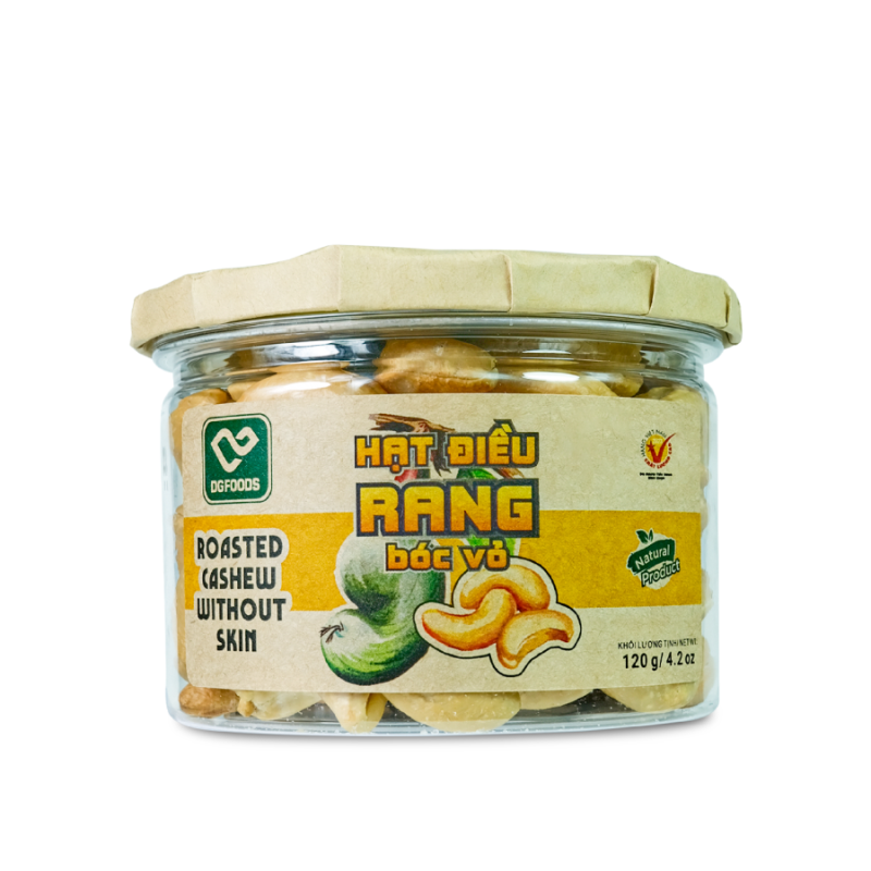 Hạt điều rang bóc vỏ 120g