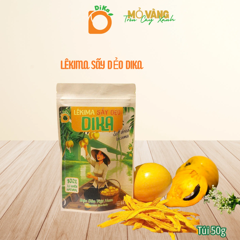 Lêkima Sấy Dẻo DiKa (gói 50g)